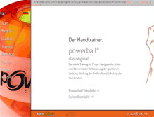 Tablet Screenshot of power-ball.com